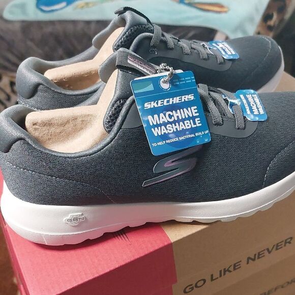 Skechers Shoes - Skechers Performance Go Walk Joy Sneakers - Charcoal sz 7 or sz 8 Medium Slip on